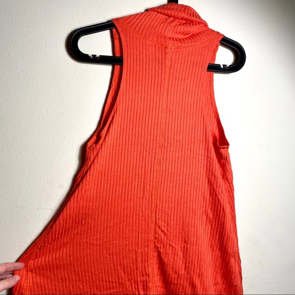 Free People | turtleneck tank orange lightweight - Picture 4 of 8